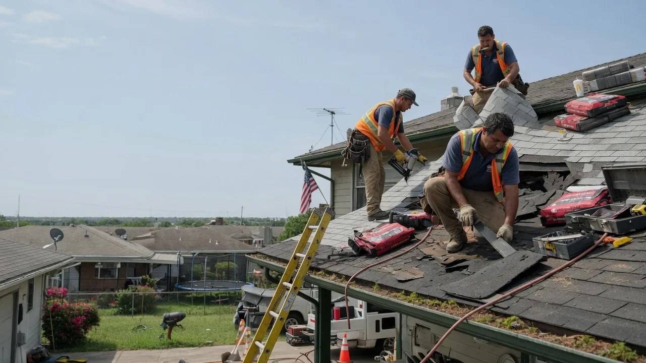Roof Repair in Foss, OK near me